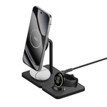 Wireless Charging Stand and Pixel Watch Charger - Matte Black