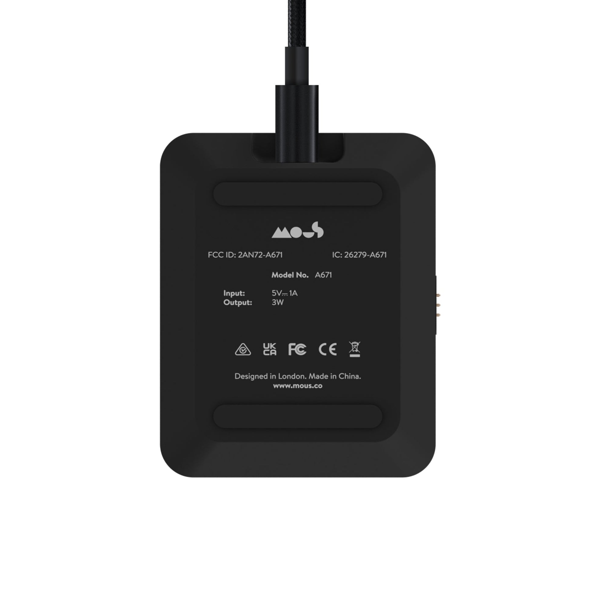 Precision-designed Apple Watch charger for an elevated charging experience. Seamlessly combining style and functionality, this purpose-built dock ensures easy, seamless charging.